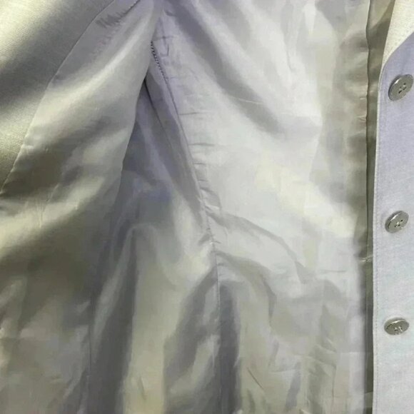 Evan Picone Light blue blazer size 6 work/career - Picture 4 of 10